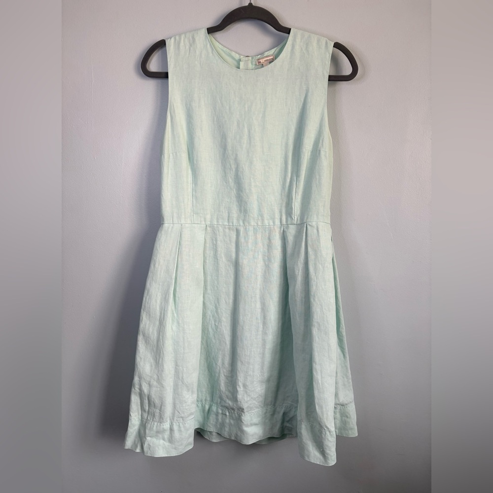 GAP Sleeveless Mint Green Midi Dress